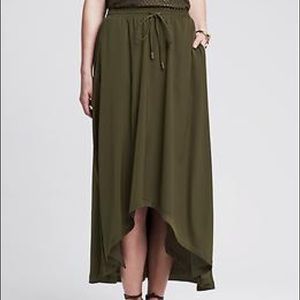 Banana Republic Heritage High Low Skirt BNWT